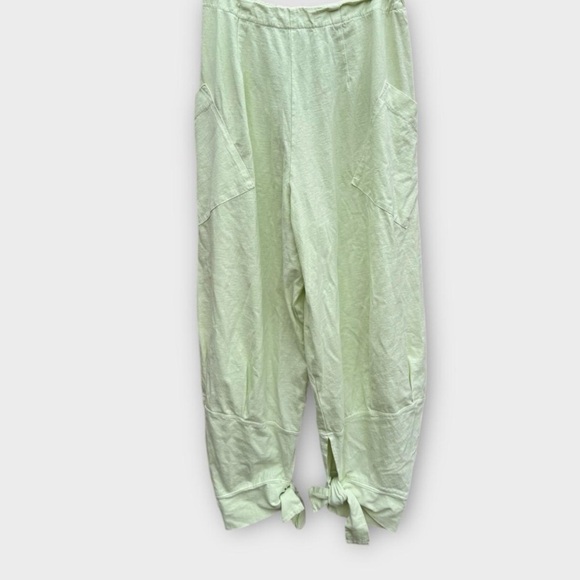 Free People Cream Pants Relaxed Fit - Picture 3 of 7